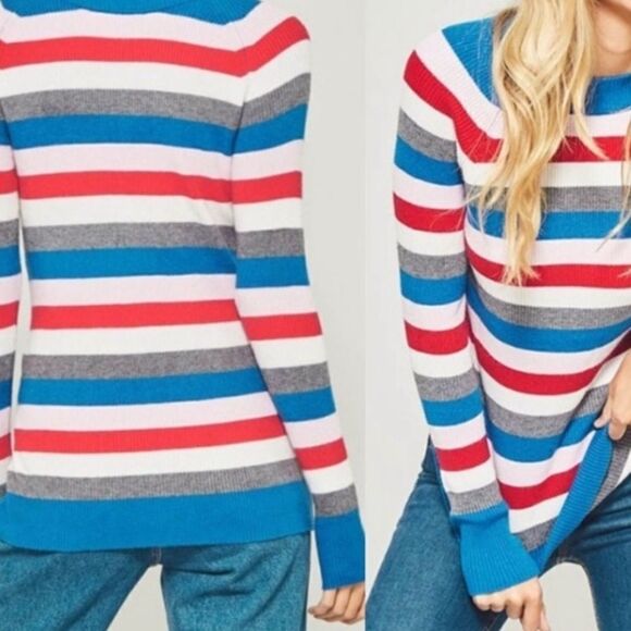 Striped Crewneck Sweater - Picture 8 of 14